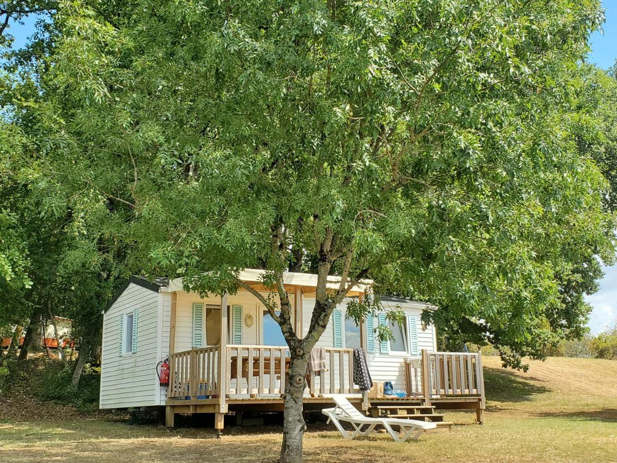 Camping Nature Le Valenty Mobil-Home-Dordogne Panoramique Clim Piscine Soturac エクステリア 写真