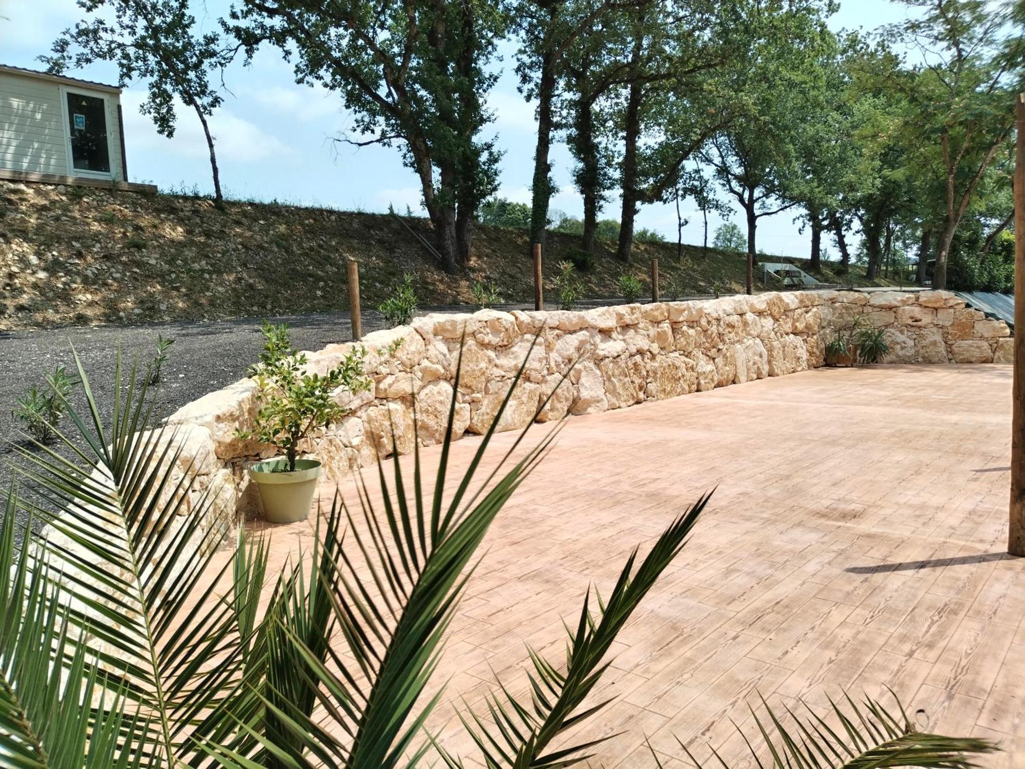 Camping Nature Le Valenty Mobil-Home-Dordogne Panoramique Clim Piscine Soturac エクステリア 写真