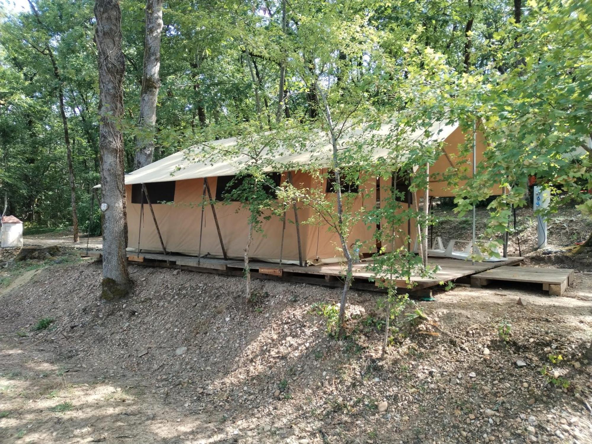 Camping Nature Le Valenty Mobil-Home-Dordogne Panoramique Clim Piscine Soturac エクステリア 写真